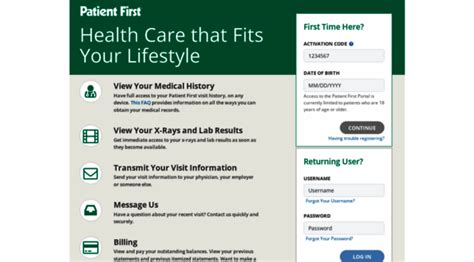 portal patientfirst